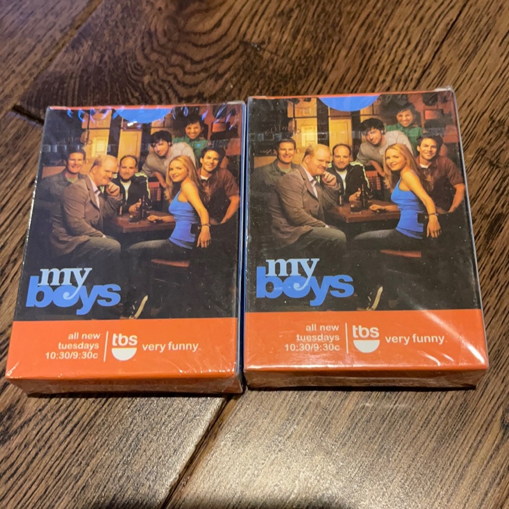 2 NIP My Boys Playing Cards